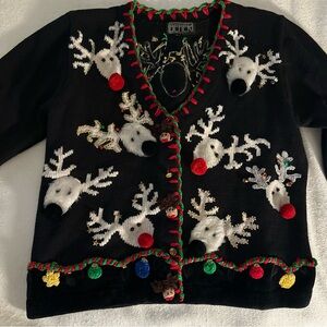 Berek Reindeer Holiday Sweater